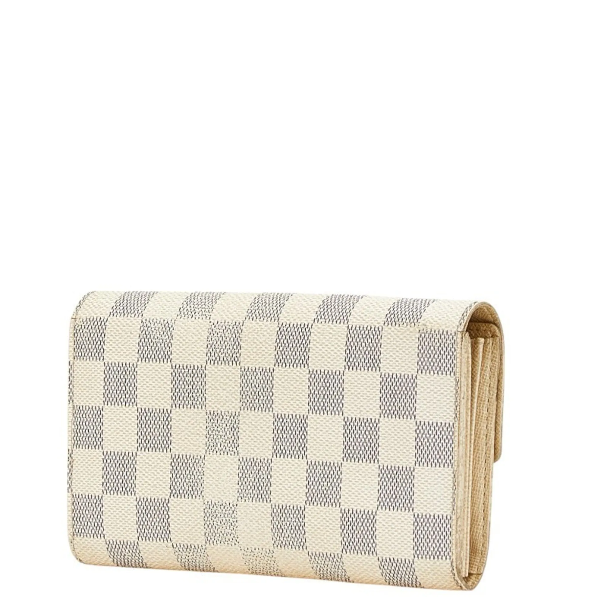 Louis Vuitton Pvc Leather Long Wallet (Bi-Fold) (Pre-Owned)