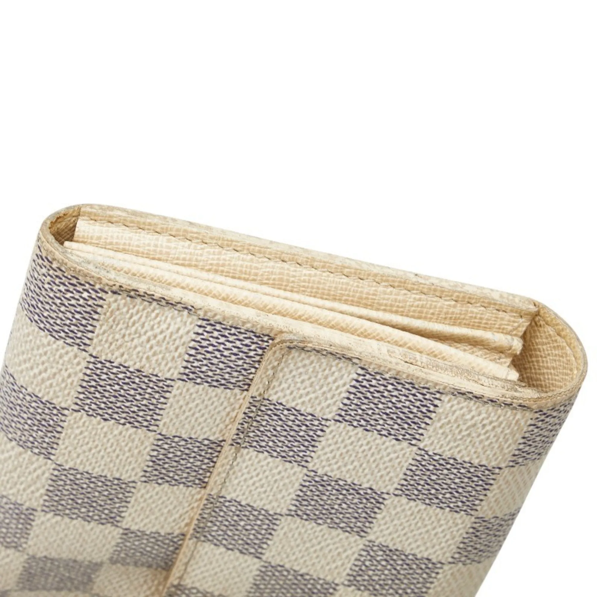 Louis Vuitton Pvc Leather Long Wallet (Bi-Fold) (Pre-Owned)