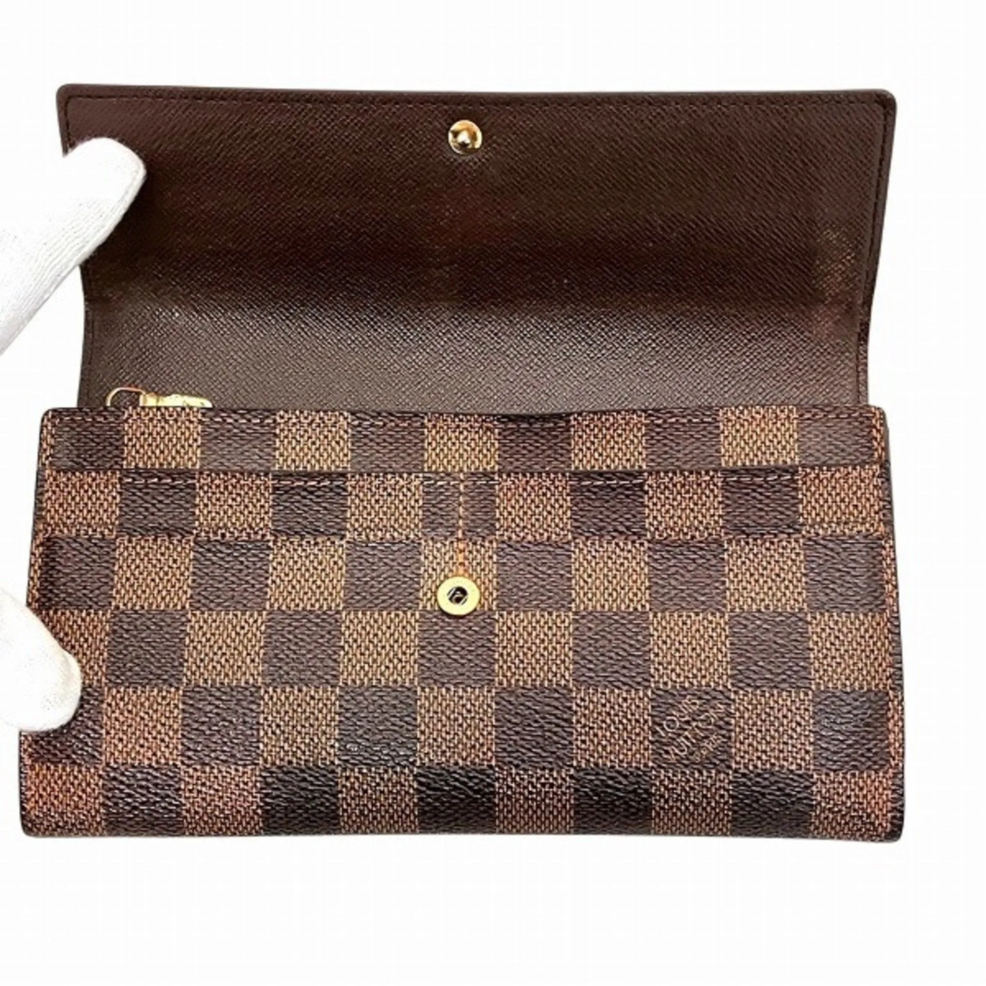 Louis Vuitton Sarah Canvas Wallet (Pre-Owned)