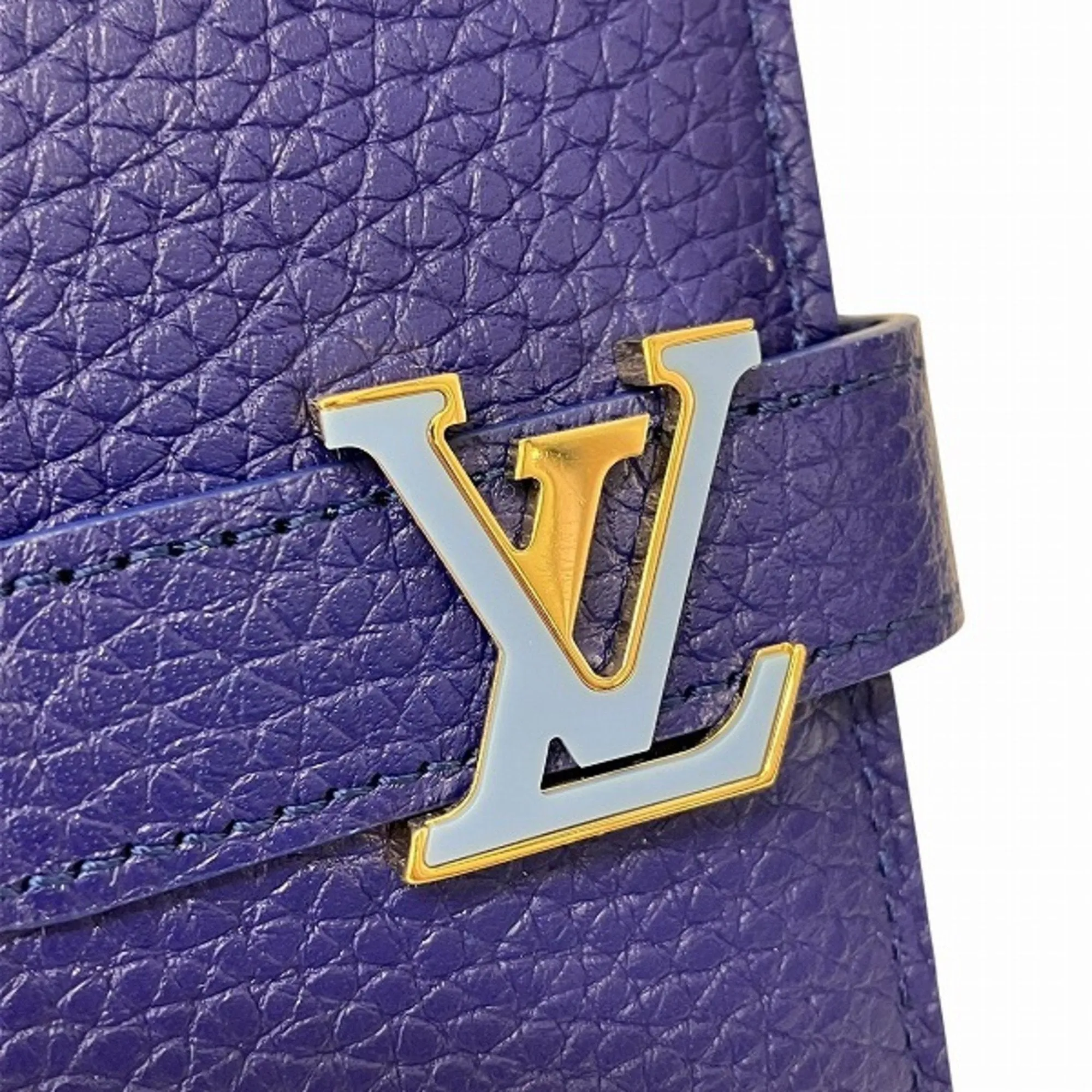 Louis Vuitton Taurillon Leather Long Wallet (Bi-Fold) (Pre-Owned)