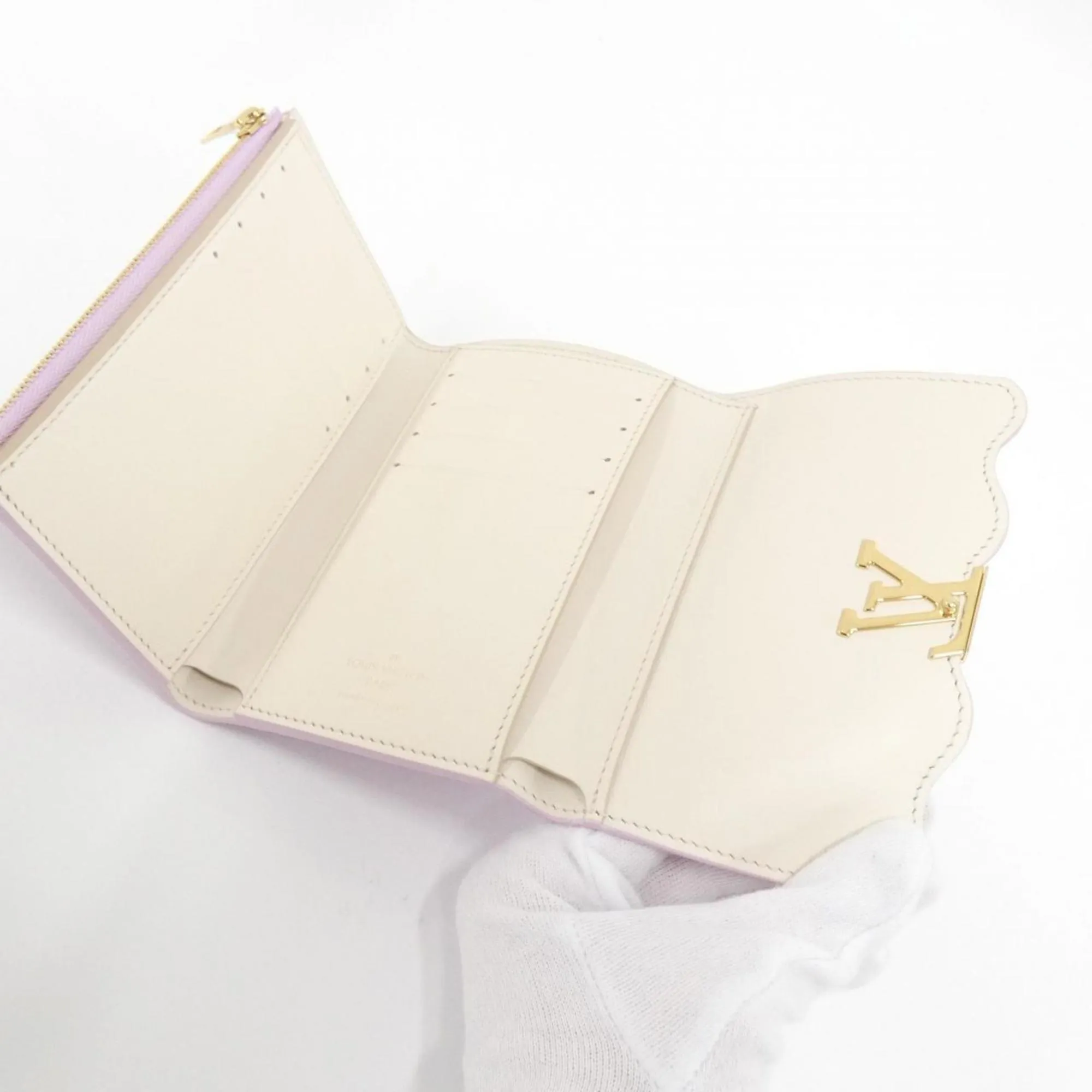 Louis Vuitton Taurillon Leather Wallet (Tri-Fold) (Pre-Owned)
