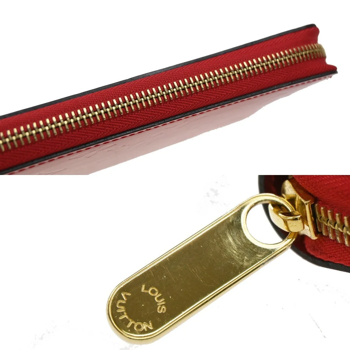 Louis Vuitton Zippy Wallet Patent Leather Wallet (Pre-Owned)