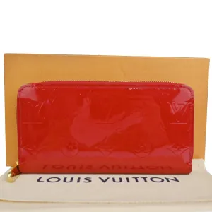 Louis Vuitton Zippy Wallet Patent Leather Wallet (Pre-Owned)