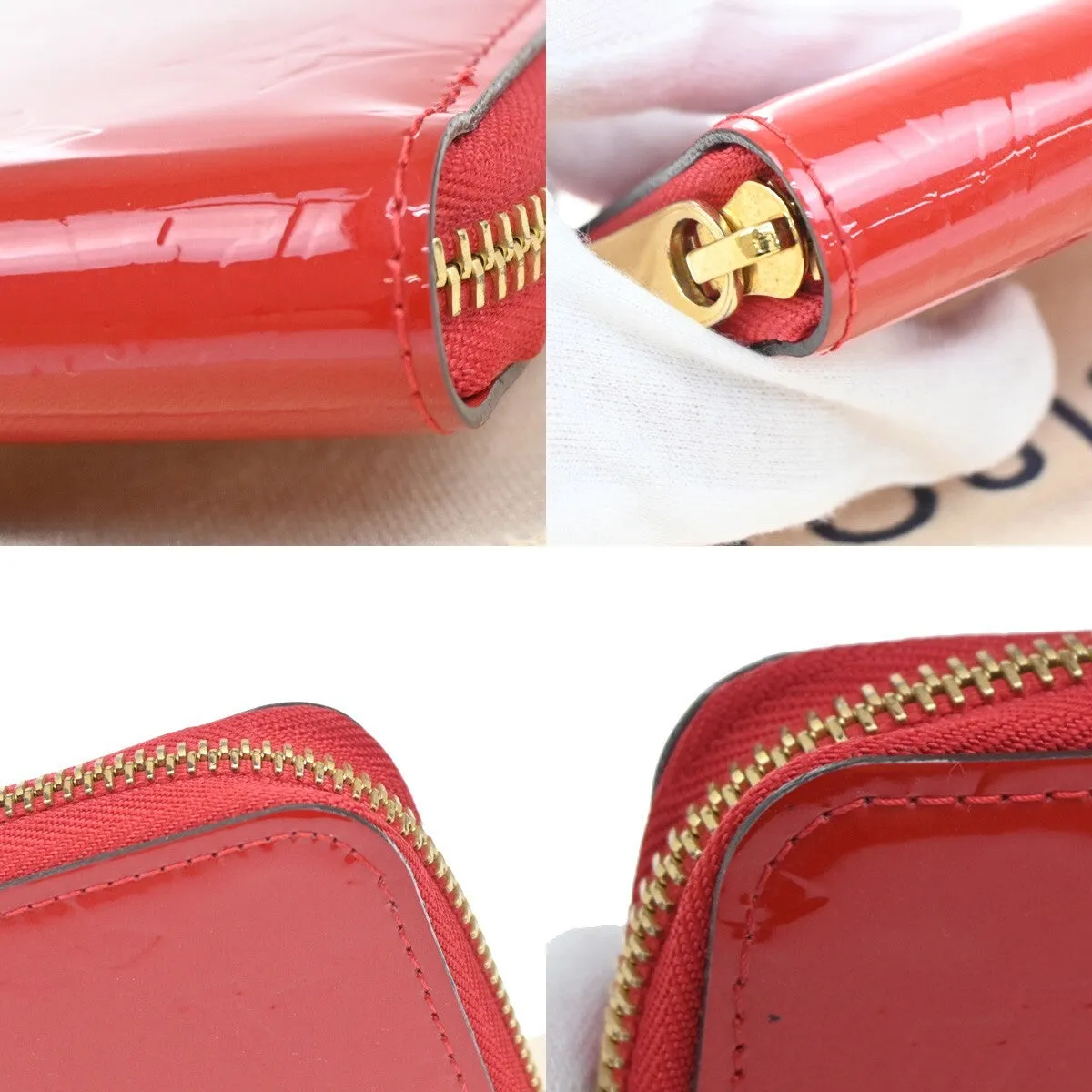 Louis Vuitton Zippy Wallet Patent Leather Wallet (Pre-Owned)