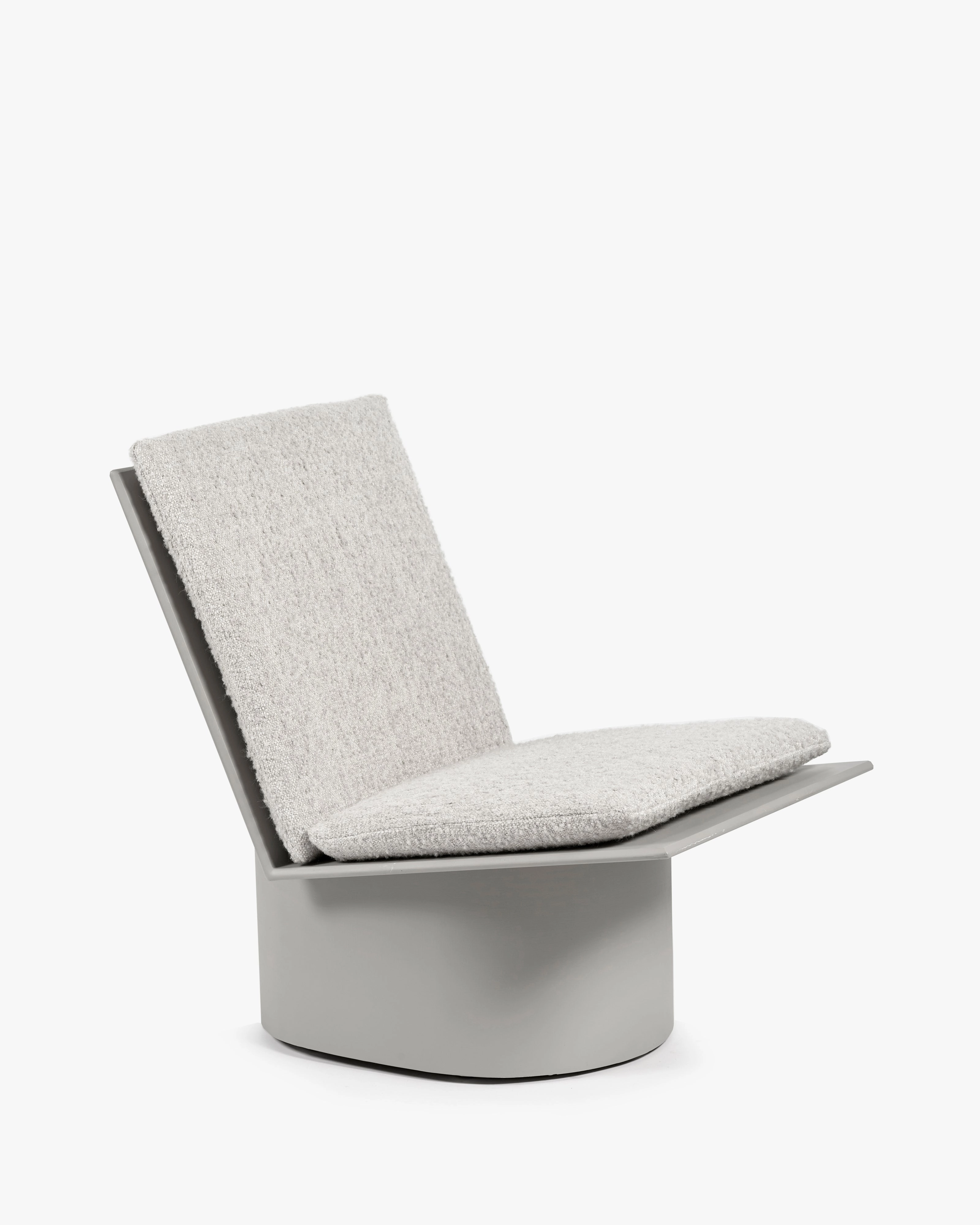 Lounge chair Valerie grey