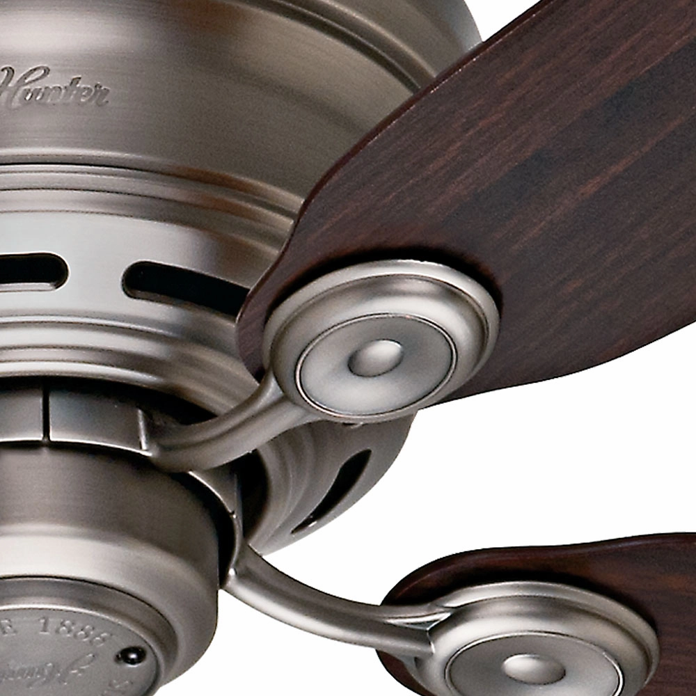 Low Profile 42"Ceiling Fan Antique Pewter Small Fans for less