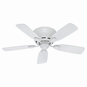 Low Profile 42"Ceiling Fan White Huggers FANS cheap deals