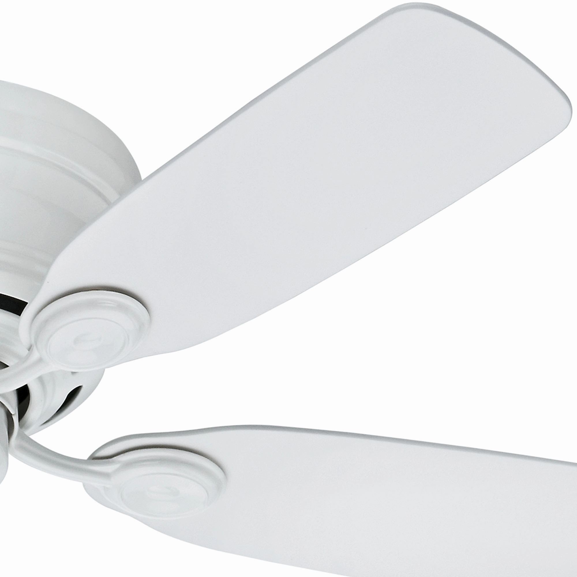 Low Profile 42"Ceiling Fan White Huggers flush mount fans deals