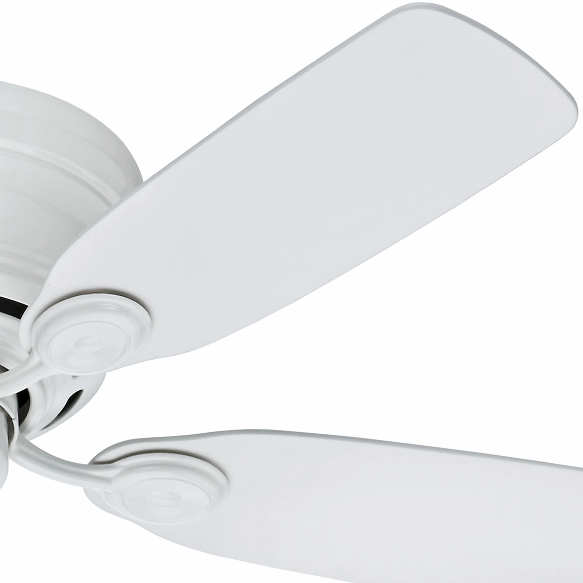 Low Profile 42"Ceiling Fan White Small Fans for less