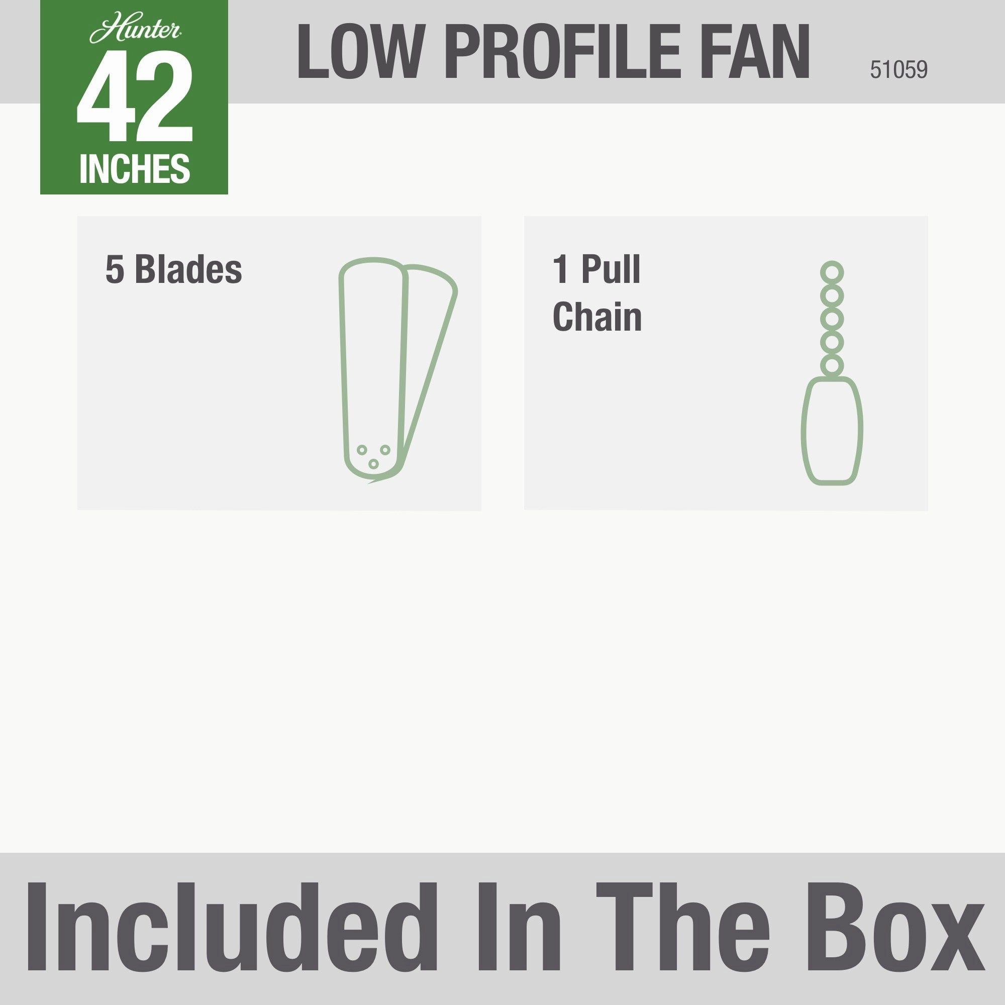 Low Profile 42"Ceiling Fan White Small Fans for less