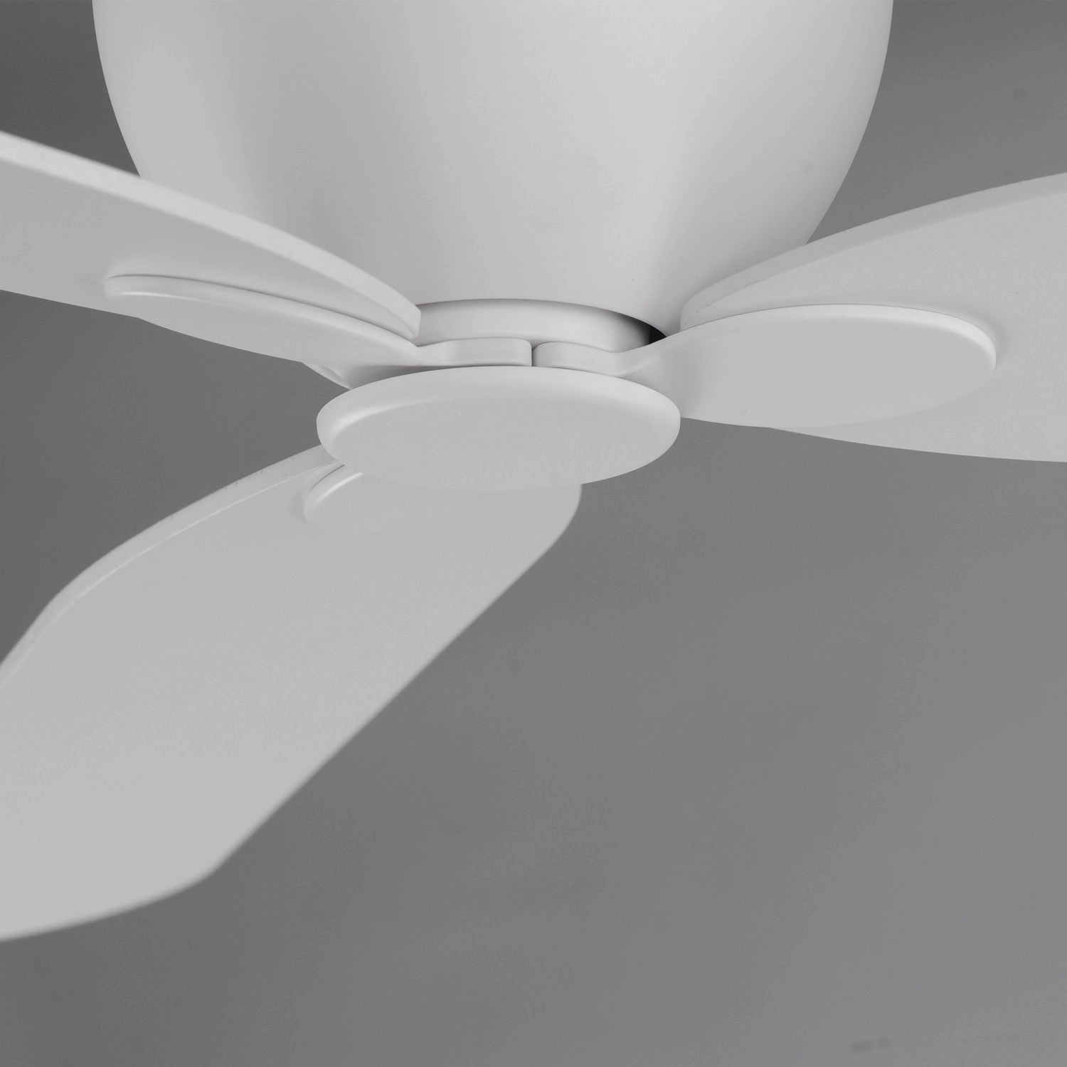 Lowell 52"Ceiling Fan Matte White Huggers Fans low price shop