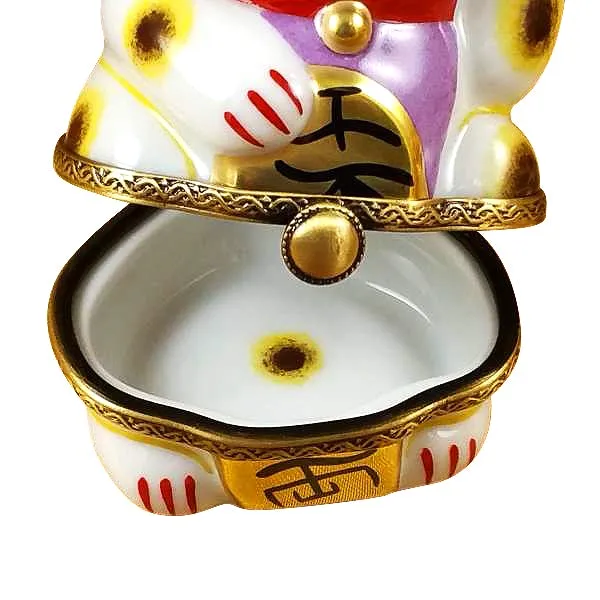 Lucky Cat Limoges Limoges Boxes collectors shop