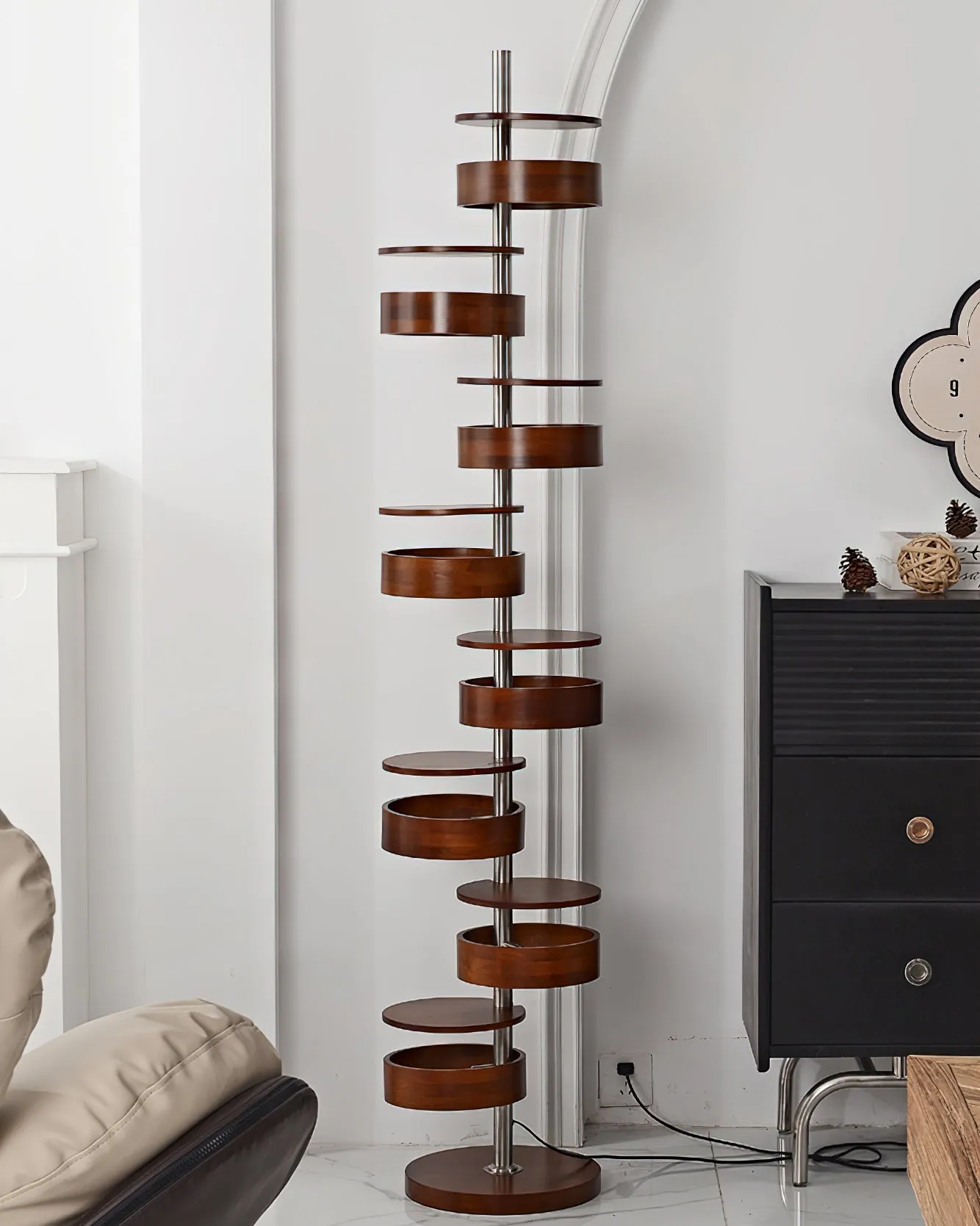 Luminis Wooden Floor Lamp