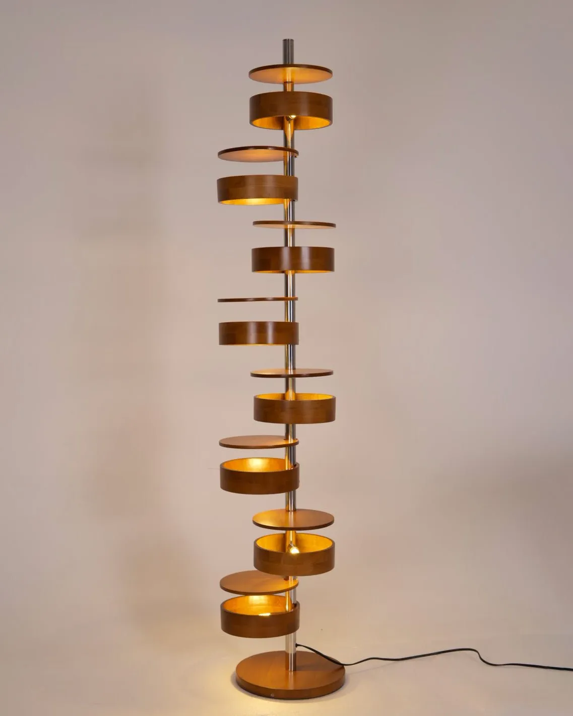 Luminis Wooden Floor Lamp
