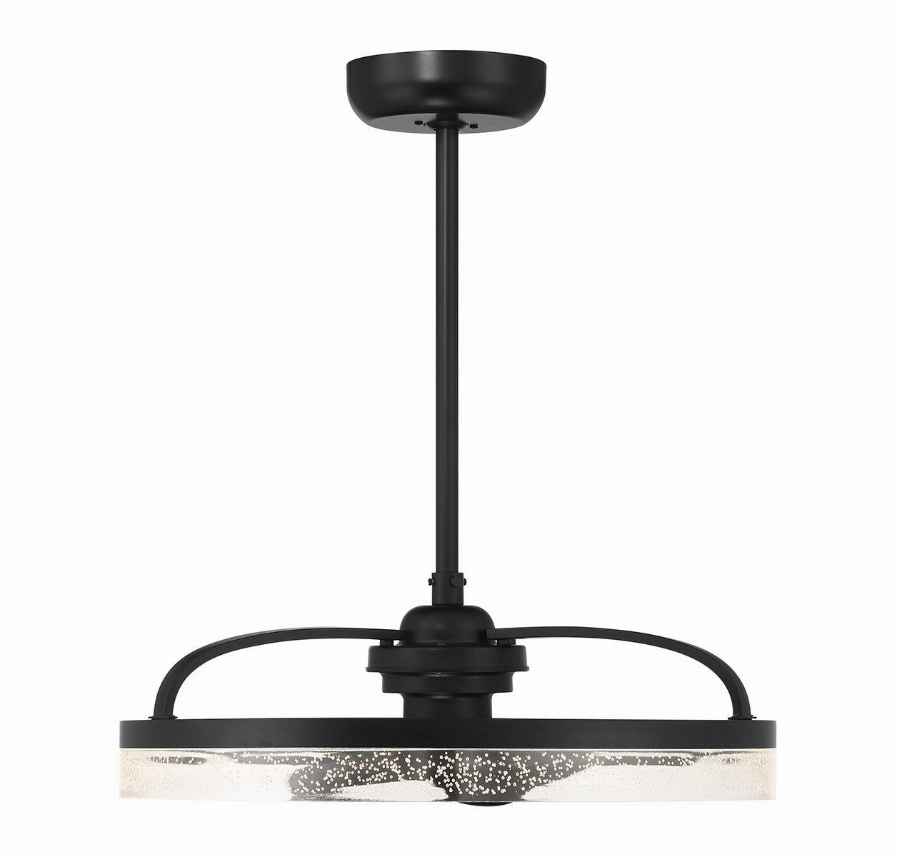 Lyria LED Fan D'Lier Matte Black Fandeliers FANS on sale now