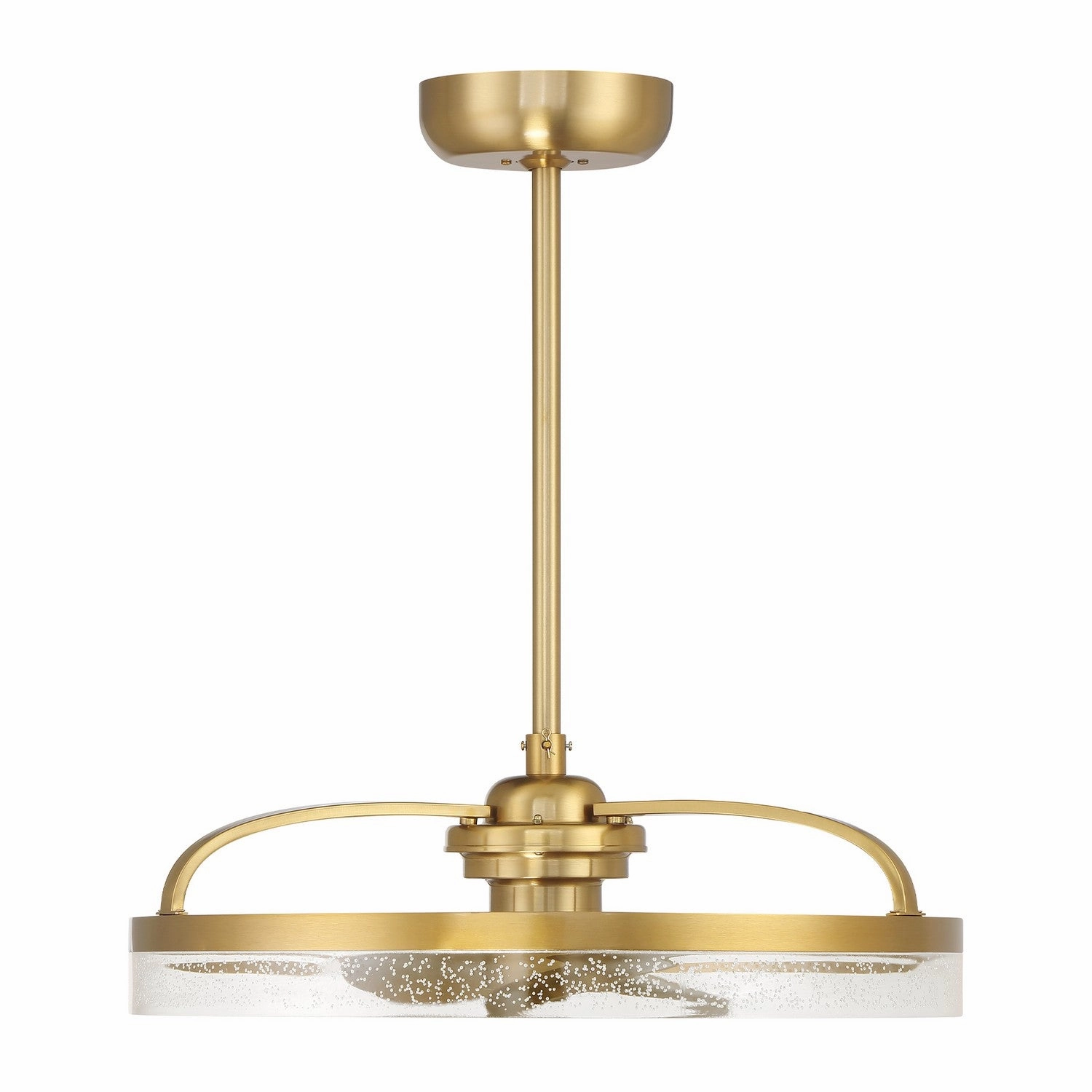 Lyria LED Fan D'Lier Warm Brass Fandeliers at discount prices