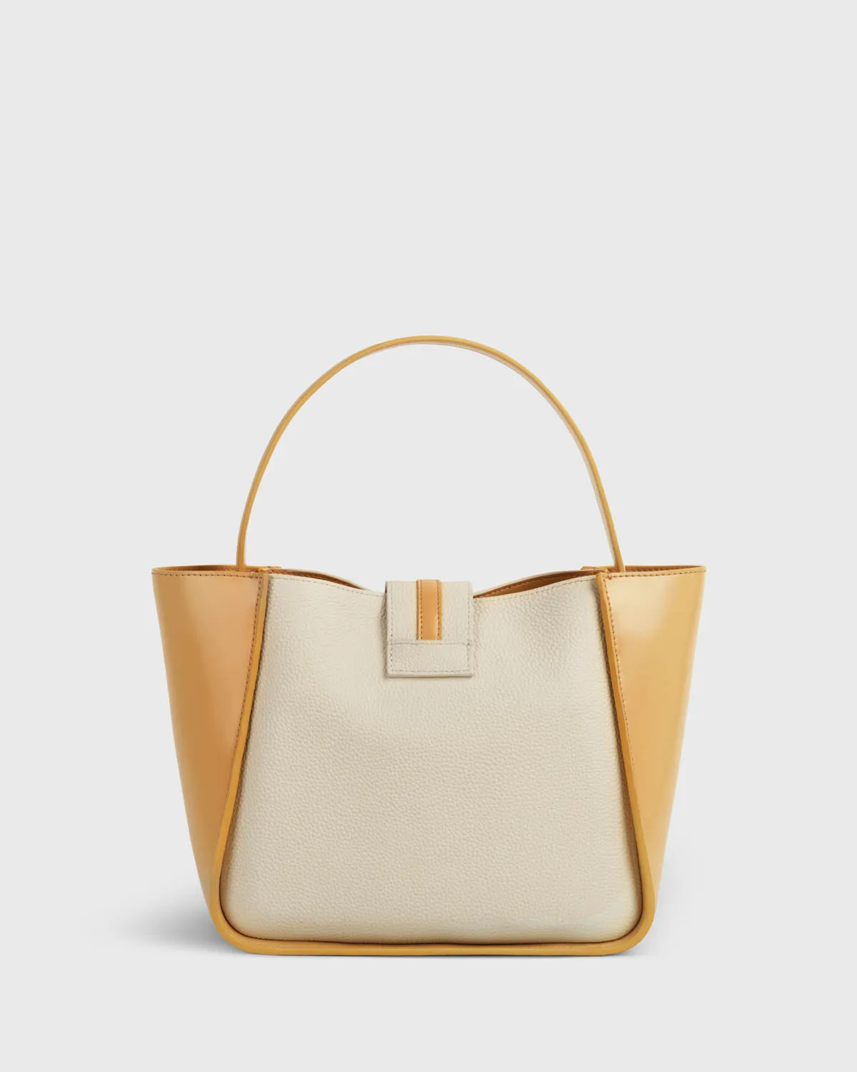 Mahjong Trapeze Bag (Cream/Maize)