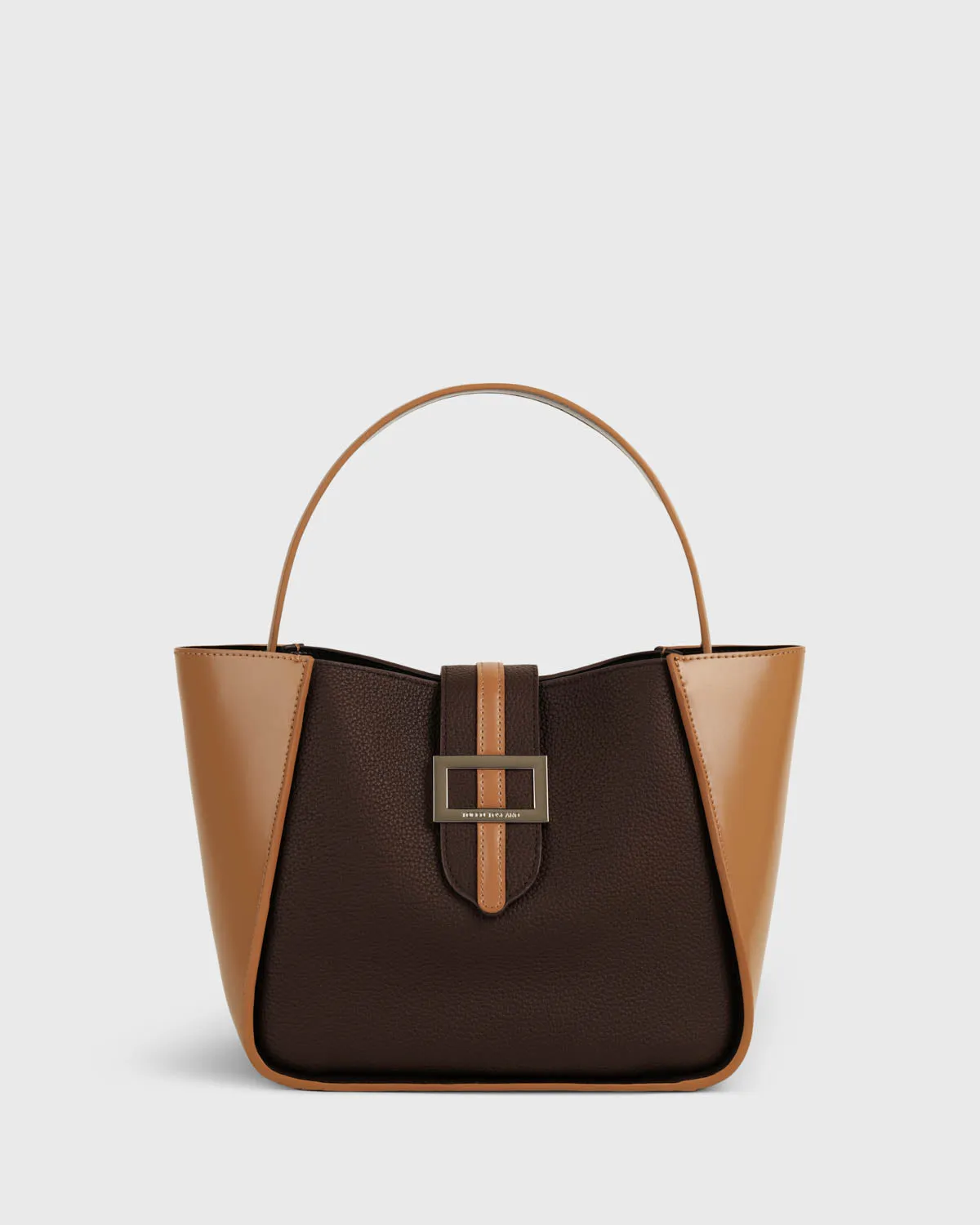 Mahjong Trapeze Bag (Espresso/Toffee)