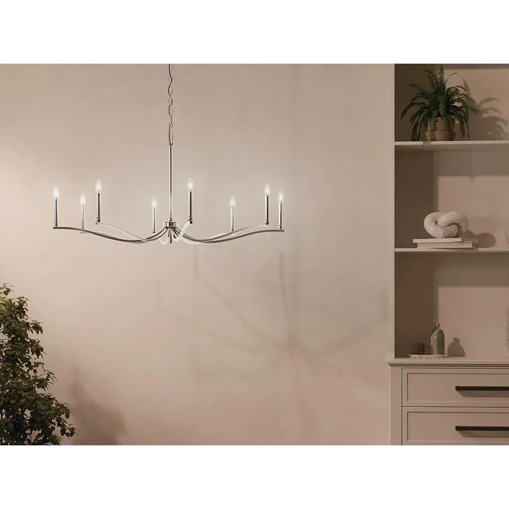 Malene 52" 8-Light Chandelier
