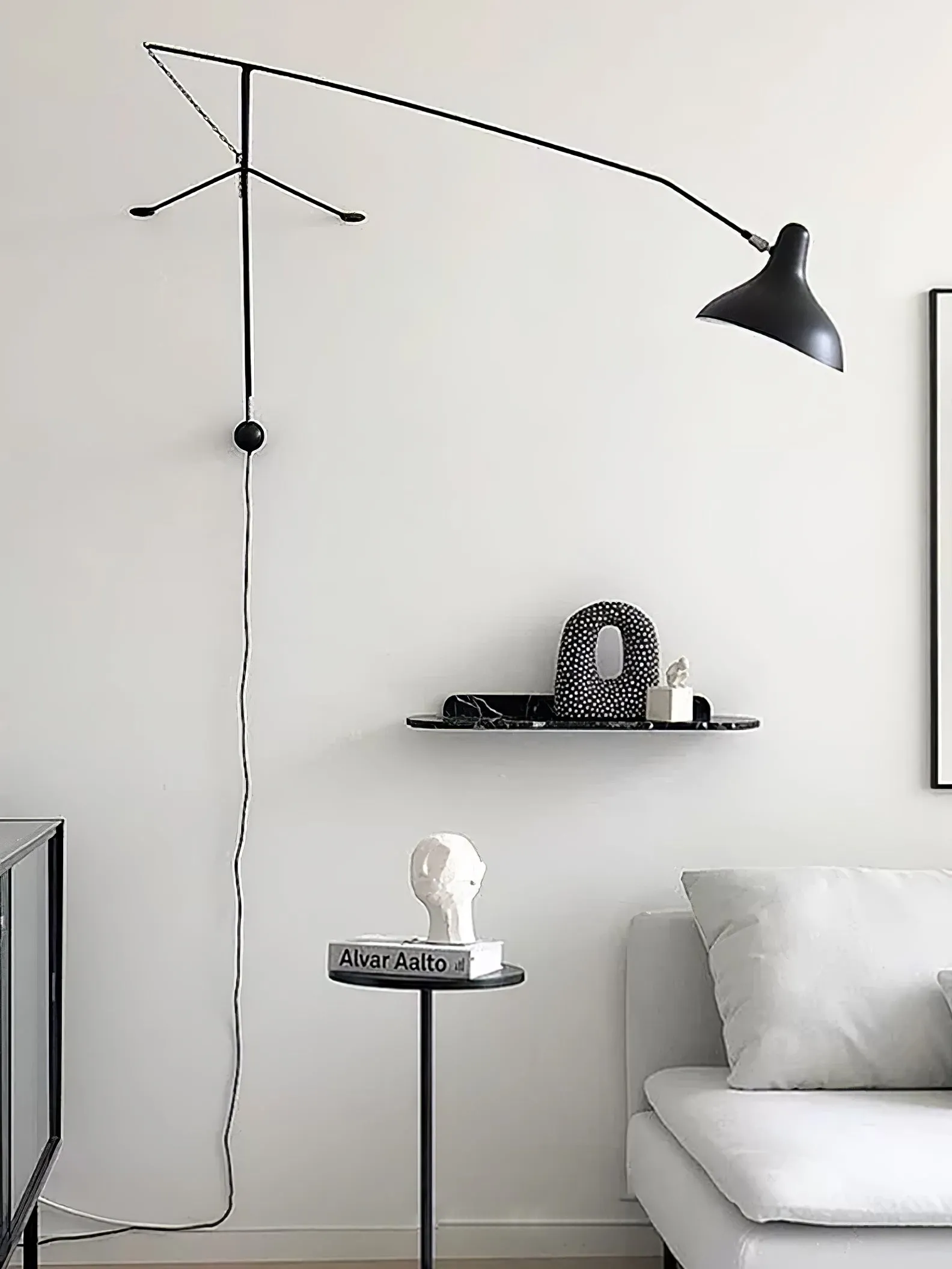 Mantis Arm Wall Lamp