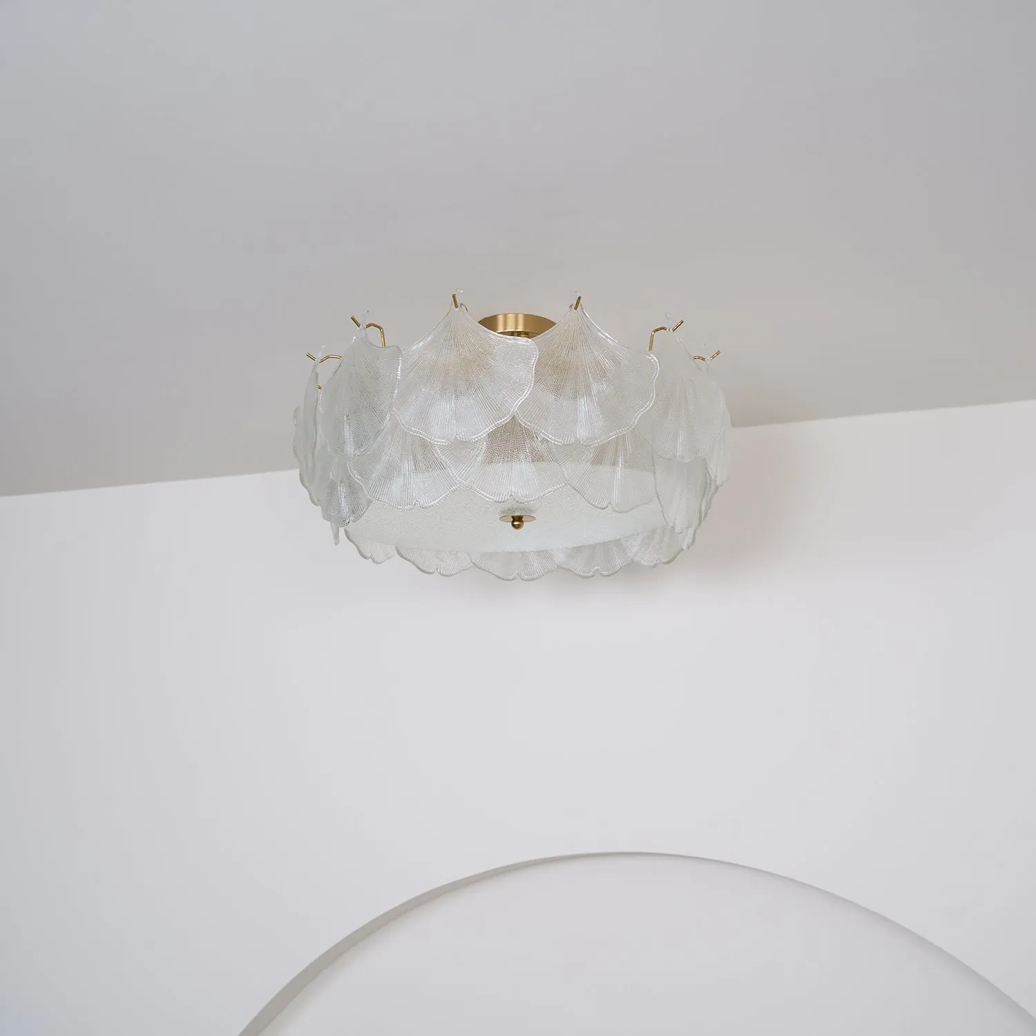 Maple Leaf Cluster Ceiling Light