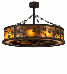 Maple Leaf Eight Light Chandel-Air Fandeliers FANS on sale now