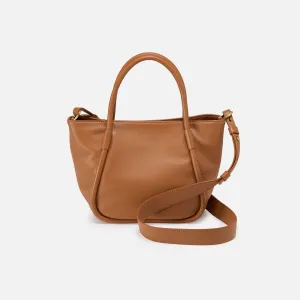 Margot Satchel In Pebbled Leather - Butterscotch