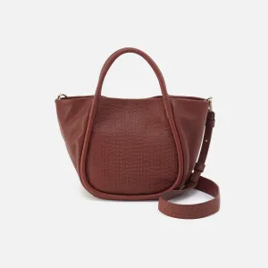 Margot Satchel in Suede - Sequoia