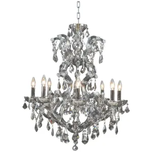Maria Teresa Smoke Chandelier Bathroom Lighting lighting deals