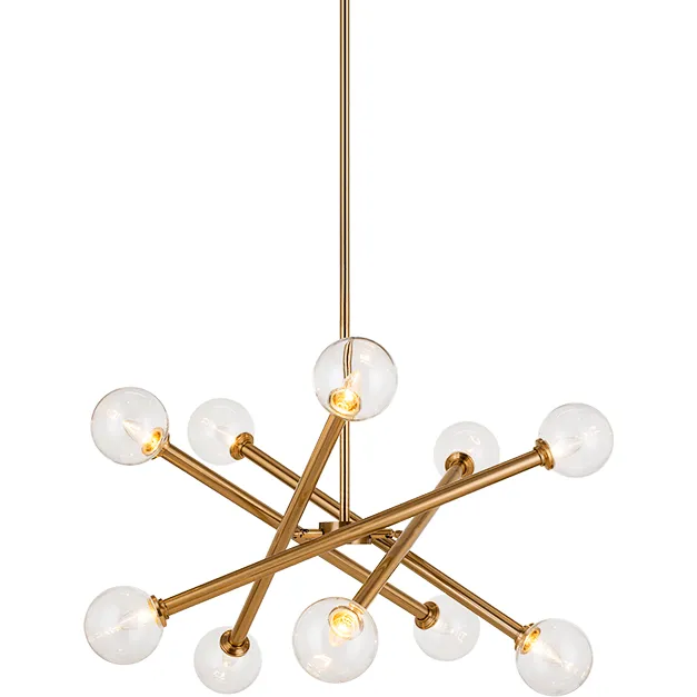 Matchstix 10-Light Pendant