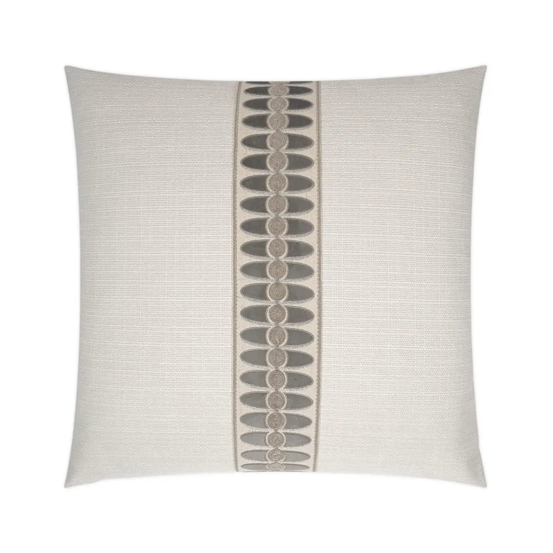 Mati Linen Pillow, Taupe Throw Pillows Cozy Upgrade