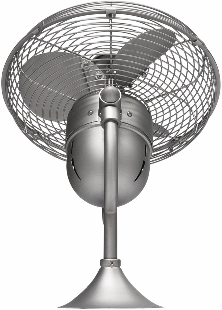 Matthews Fan Company Kaye 13" Indoor/Outdoor AC Osciallating Wall Fan with Wall Control and Remote