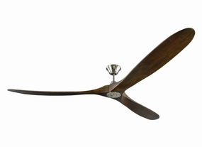 Maverick 88"Ceiling Fan Brushed Steel Large Fans FANS best price