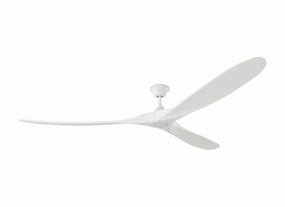 Maverick 88"Ceiling Fan Matte White Large Fans FANS best price