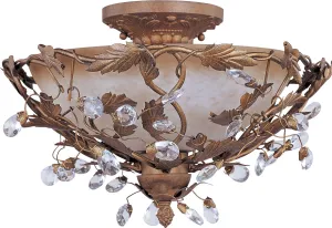 Maxim Three Light Semi-Flush Mount Low Ceiling Lights sale