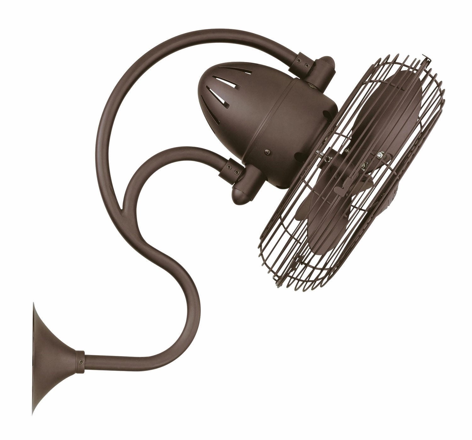 Melody 13"Wall Fan Textured Bronze Small Fans FANS special offer
