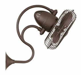 Melody 13"Wall Fan Textured Bronze Small Fans FANS special offer