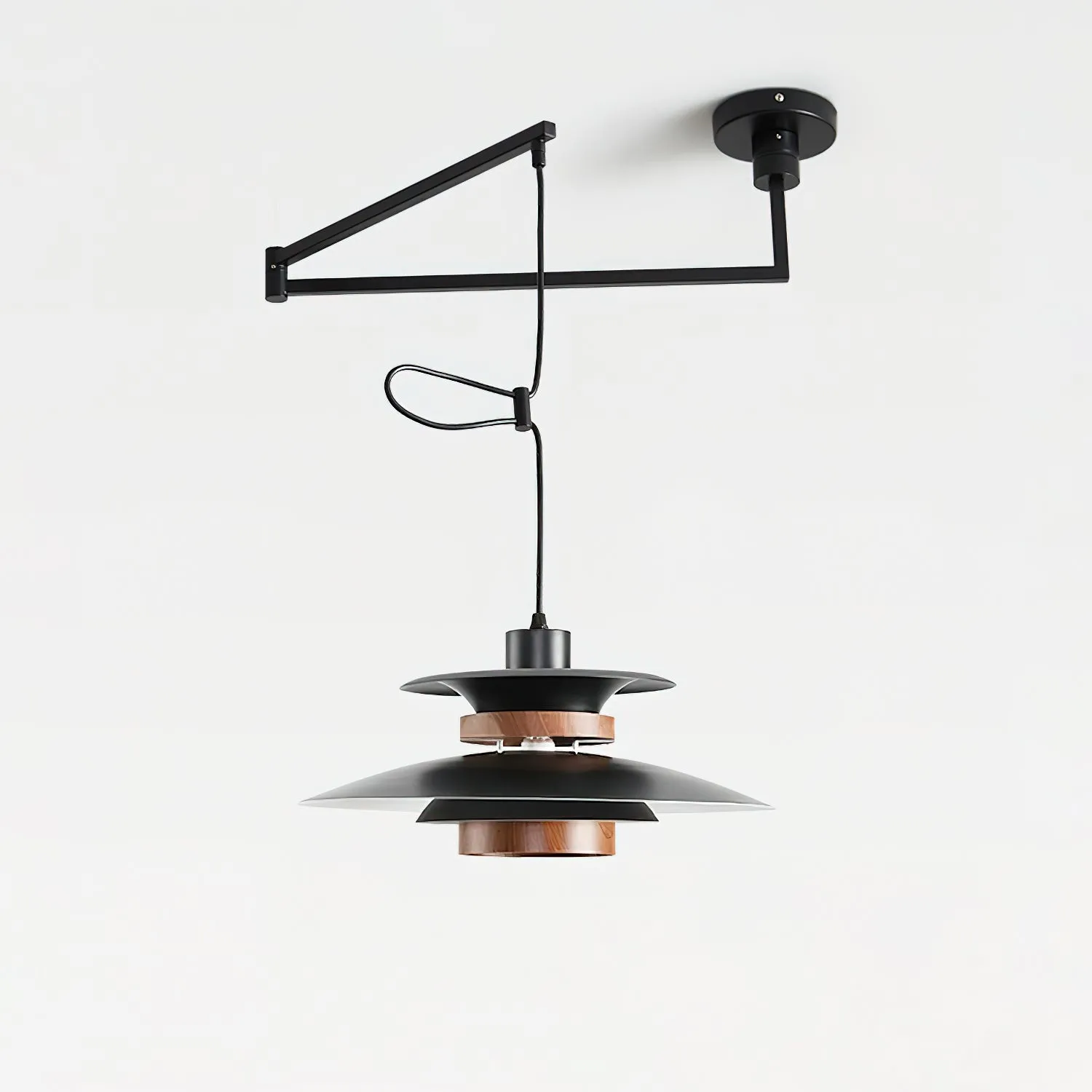 Mercero Swing Arm Pendant Lamp Discount Lighting for Bedrooms