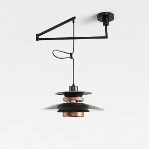 Mercero Swing Arm Pendant Lamp Discount Lighting for Bedrooms