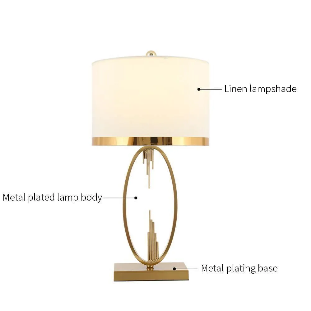 Metal Table Lamp