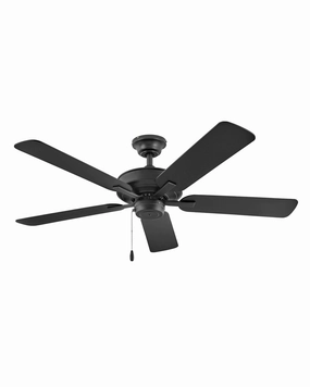 Metro Wet 52"Ceiling Fan Matte Black Exterior Fans FANS limited time offer