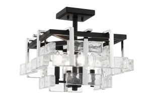 Metropolitan Four Light Semi Flush Mount Low Ceiling Lights sale