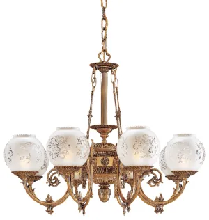 Metropolitan Metropolitan N801908 Chandelier Light - Antique Classic Brass Chandeliers Lighting premium