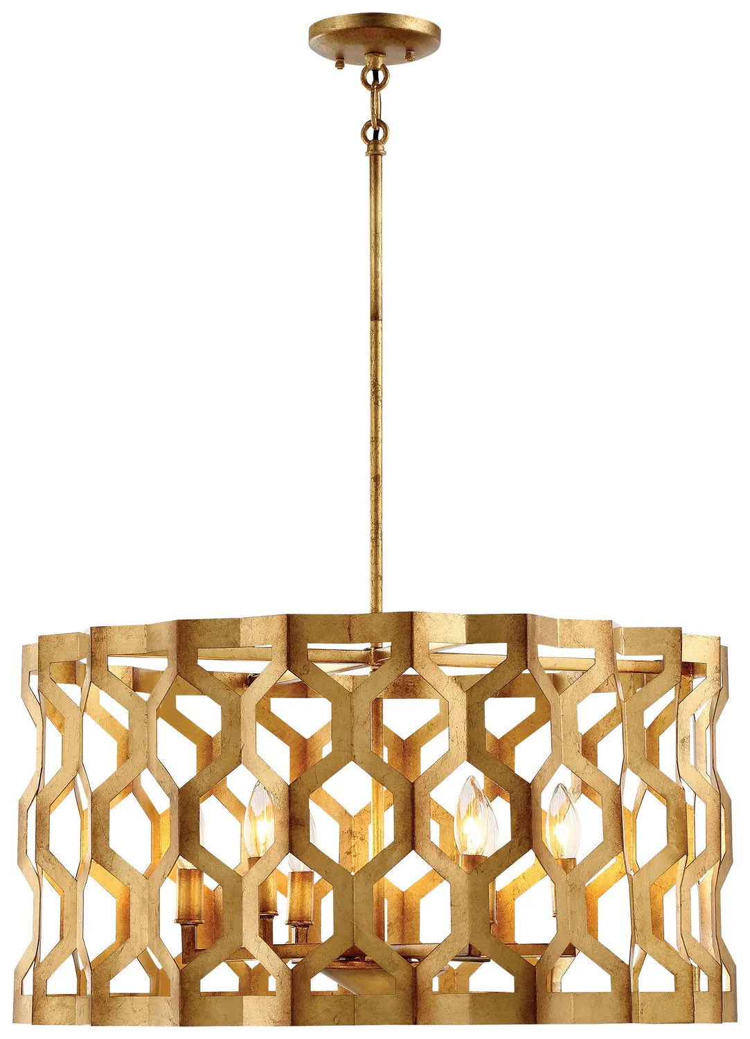 Metropolitan Six Light Pendant (Convertible To Semi-Flush) Low Ceiling Lights sale