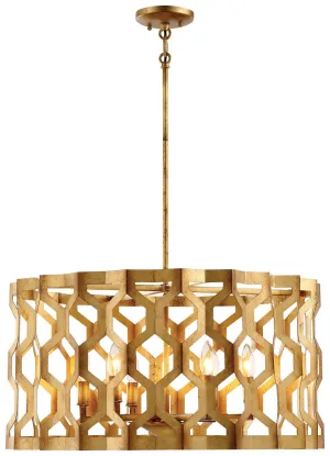 Metropolitan Six Light Pendant (Convertible To Semi-Flush) Low Ceiling Lights sale