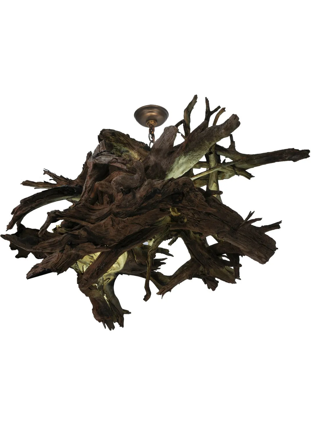 Meyda Tiffany Driftwood 143814 Chandelier Light - Natural Wood Chandeliers on sale