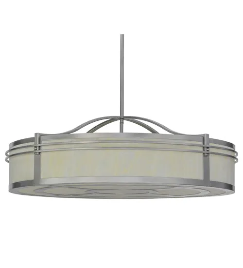 Meyda Tiffany Sargent 153402 Chandelier Light - Brushed Nickel Chandeliers on sale