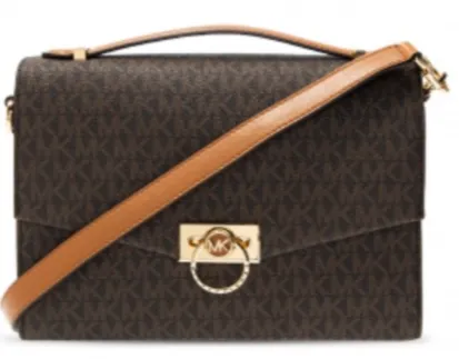 Michael Kors BROWN Hendrix??shoulder bag