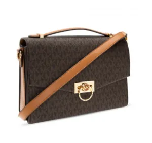 Michael Kors BROWN Hendrix??shoulder bag