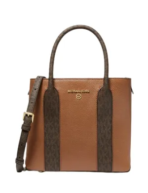 Michael Michael Kors Austin Medium Pebbled Leather Messenger Bag